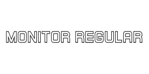 Monitor Regular Font
