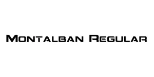 Montalban Regular Font