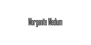 Morganite Medium Font