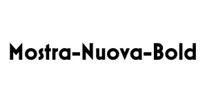Mostra-Nuova-Bold Font