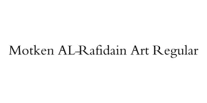 Motken AL-Rafidain Art Regular Font