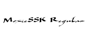 MoxieSSK Regular Font