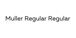 Muller Regular Regular Font