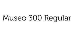 Museo 300 Regular Font