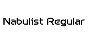 Nabulist Regular Font