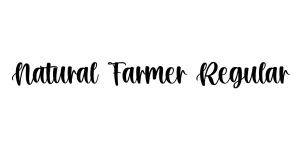 Natural Farmer Regular Font