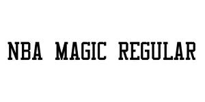 NBA Magic Regular Font