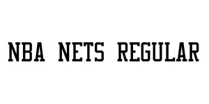 NBA Nets Regular Font