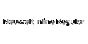 Neuwelt Inline Regular Font