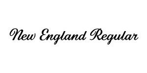 New England Regular Font