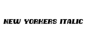 New Yorkers Italic Font