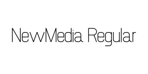 NewMedia Regular Font