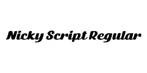 Nicky Script Regular Font