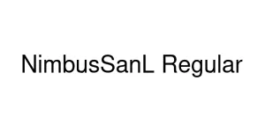 NimbusSanL Regular Font