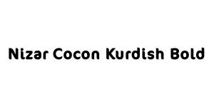 Nizar Cocon Kurdish Bold Font