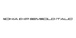 Nokia Exp SemiBold Italic Font