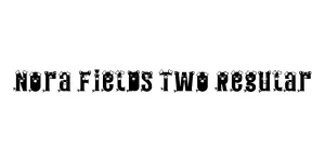 Nora Fields Two Regular Font