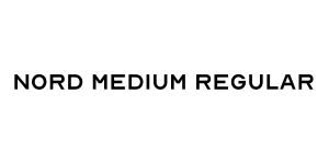 Nord Medium Regular Font