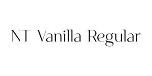 NT Vanilla Regular Font