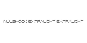 Nulshock ExtraLight ExtraLight Font