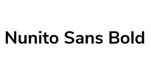 Nunito Sans Bold Font