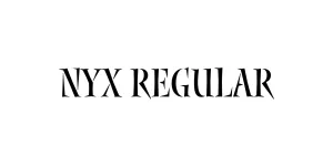 Nyx Regular Font