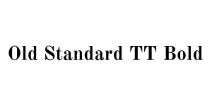 Old Standard TT Bold Font