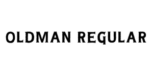 OldMan Regular Font