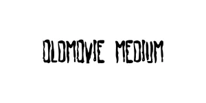 OldMovie Medium Font