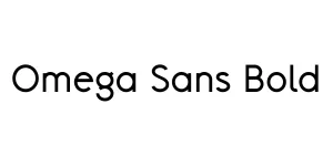 Omega Sans Bold Font