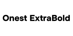 Onest ExtraBold Font