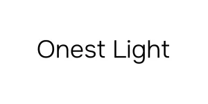 Onest Light Font