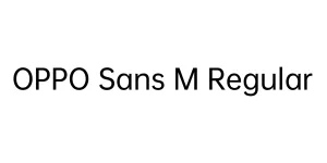 OPPO Sans M Regular Font