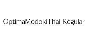 OptimaModokiThai Regular Font