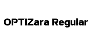 OPTIZara Regular Font