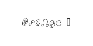 Orange _ Font