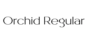 Orchid Regular Font
