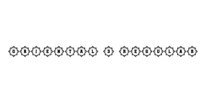 Oriental 3 Regular Font