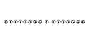 Oriental 6 Regular Font