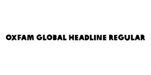 Oxfam Global Headline Regular Font