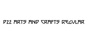 P22 Arts And Crafts Regular Font