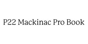 P22 Mackinac Pro Book Font