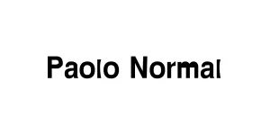 Paolo Normal Font
