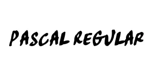 Pascal Regular Font