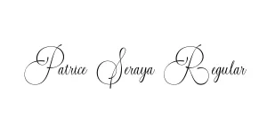 Patrice Seraya Regular Font