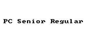 PC Senior Regular Font