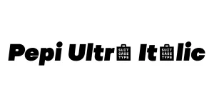 Pepi Ultra Italic Font