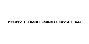 Perfect Dark (BRK) Regular Font