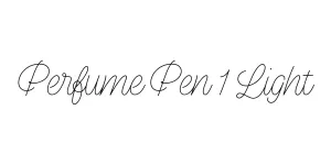 Perfume Pen 1 Light Font
