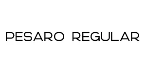 Pesaro Regular Font
